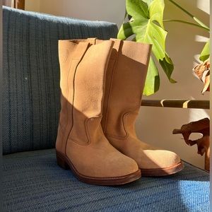 Lá botte gardaine boots suede size 38